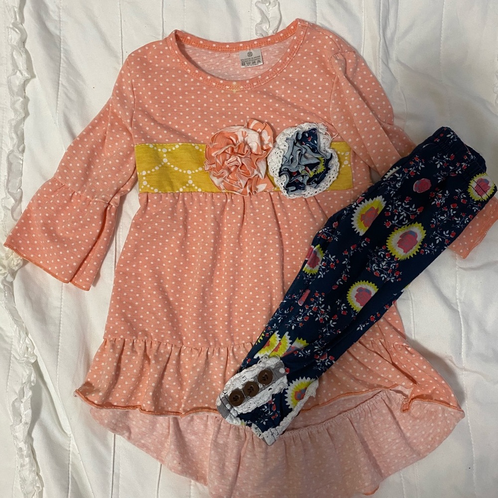 Boutique outfit 6-12 months